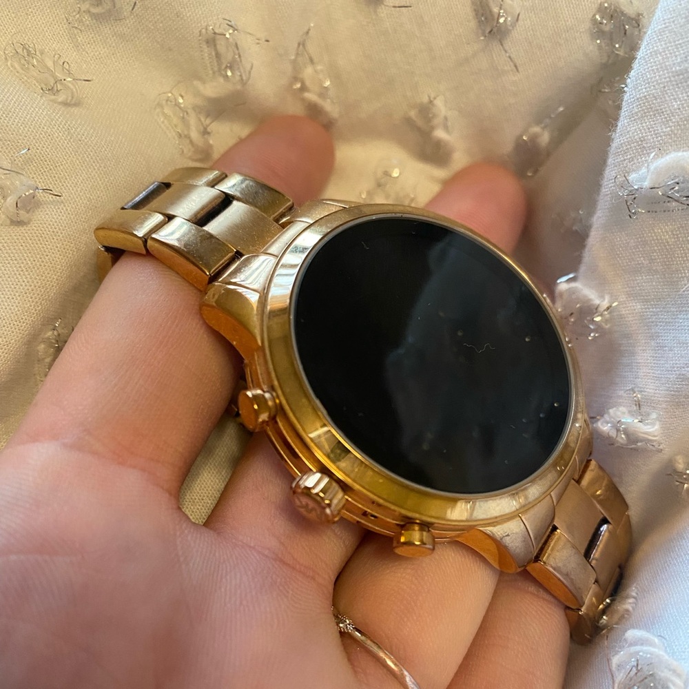 Michael Kors rose gold Smartwatch